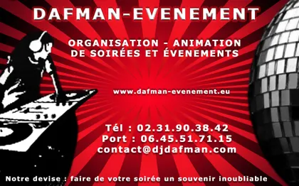 Photo de DJ - SPECTACLE - Dafman-Evenement - CAEN - LE HAVRE - CALVADOS - BASSE NORMANDIE 