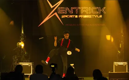 Photo de Xentrick, Spectacles sports urbains et arts insolites, Rhône-Alpes