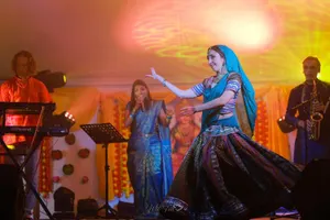 spectacle pour Divali aux antilles
