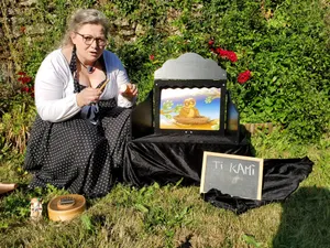Ti Kami pout tites oreilles Kamishibaï petite enfance Stéphanie Duquesne