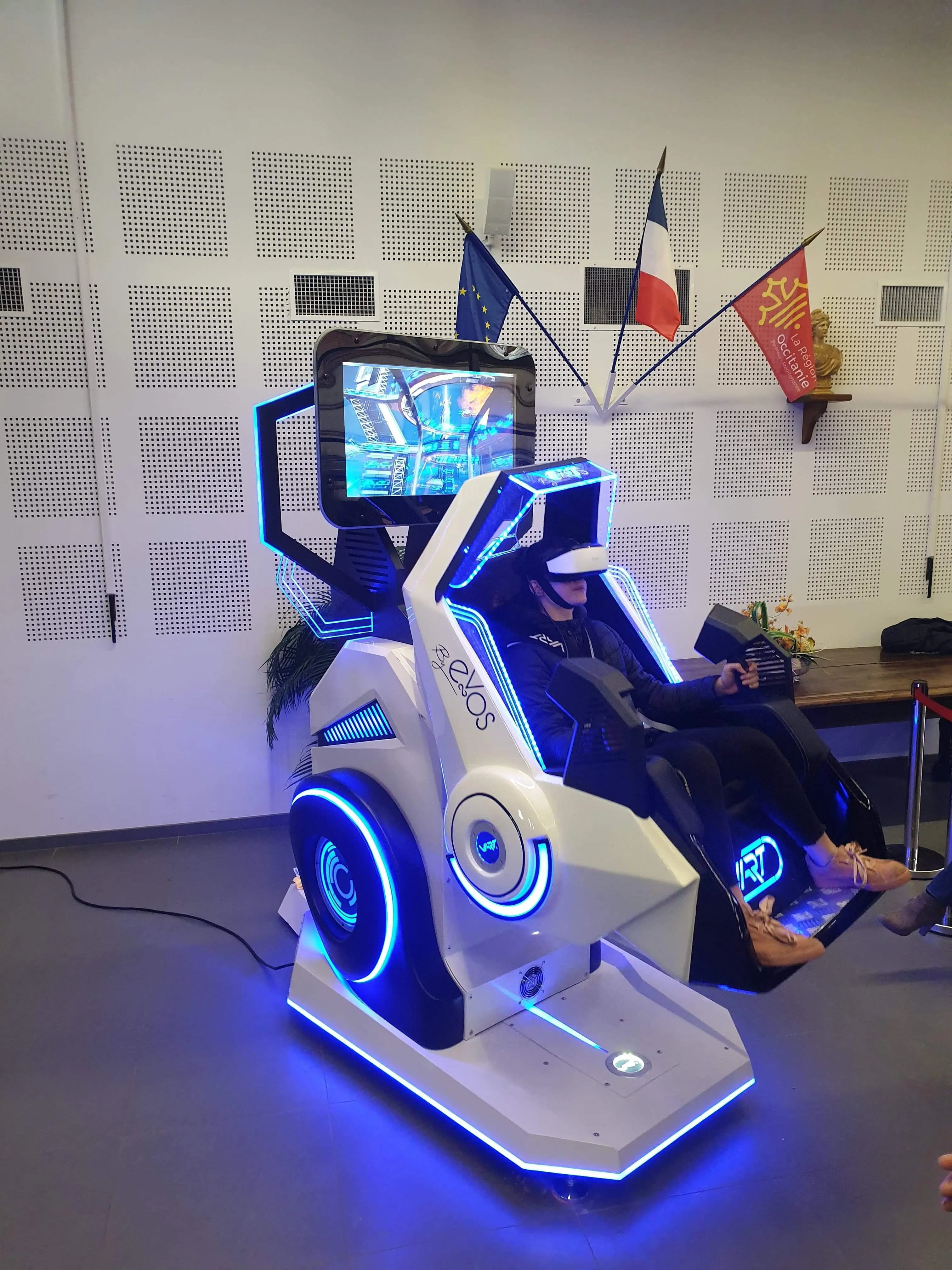 simulateur de réalité virtuelle