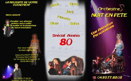 Photo de Orchestre Nuit en Fete - GRASSE - CANNES - 06