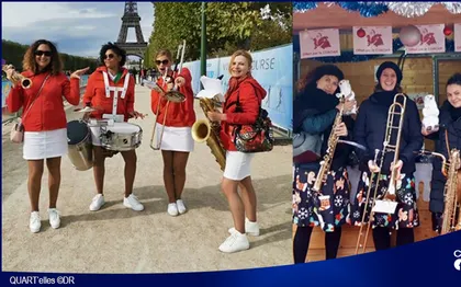 Photo de QUART’elles Fanfare féminine / ILE DE FRANCE