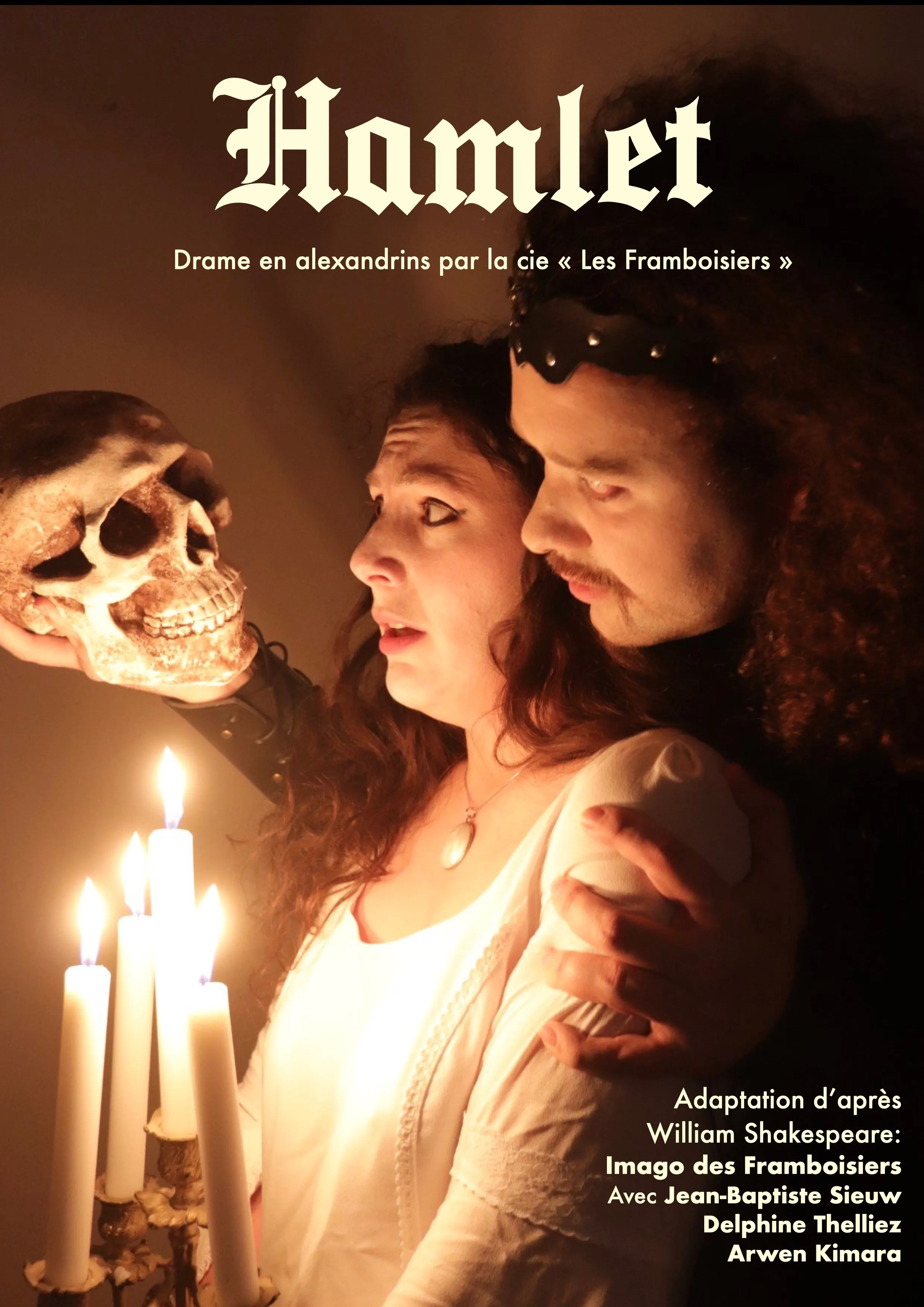 Spectacle HAMLET en alexandrins, Imago des Framboisiers