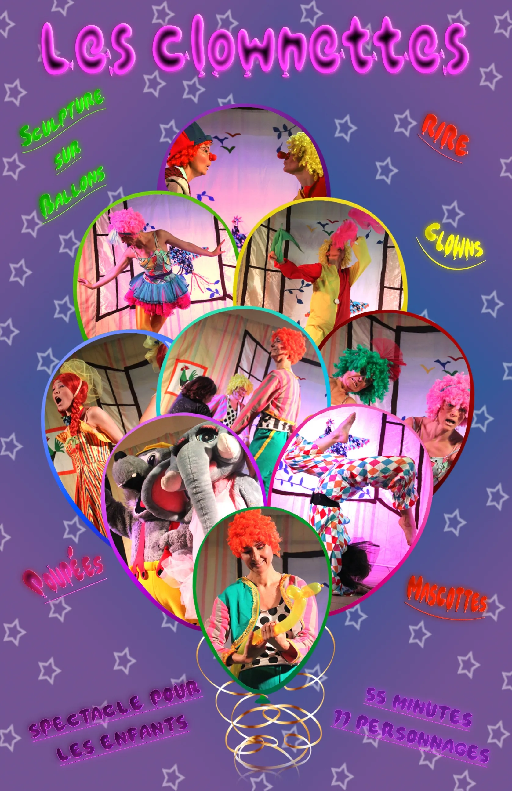 Les Clownettes - spectacle pour enfants
