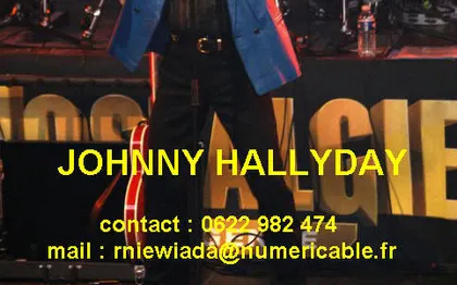 Photo de NEWADA chante Johnny Hallyday en direct