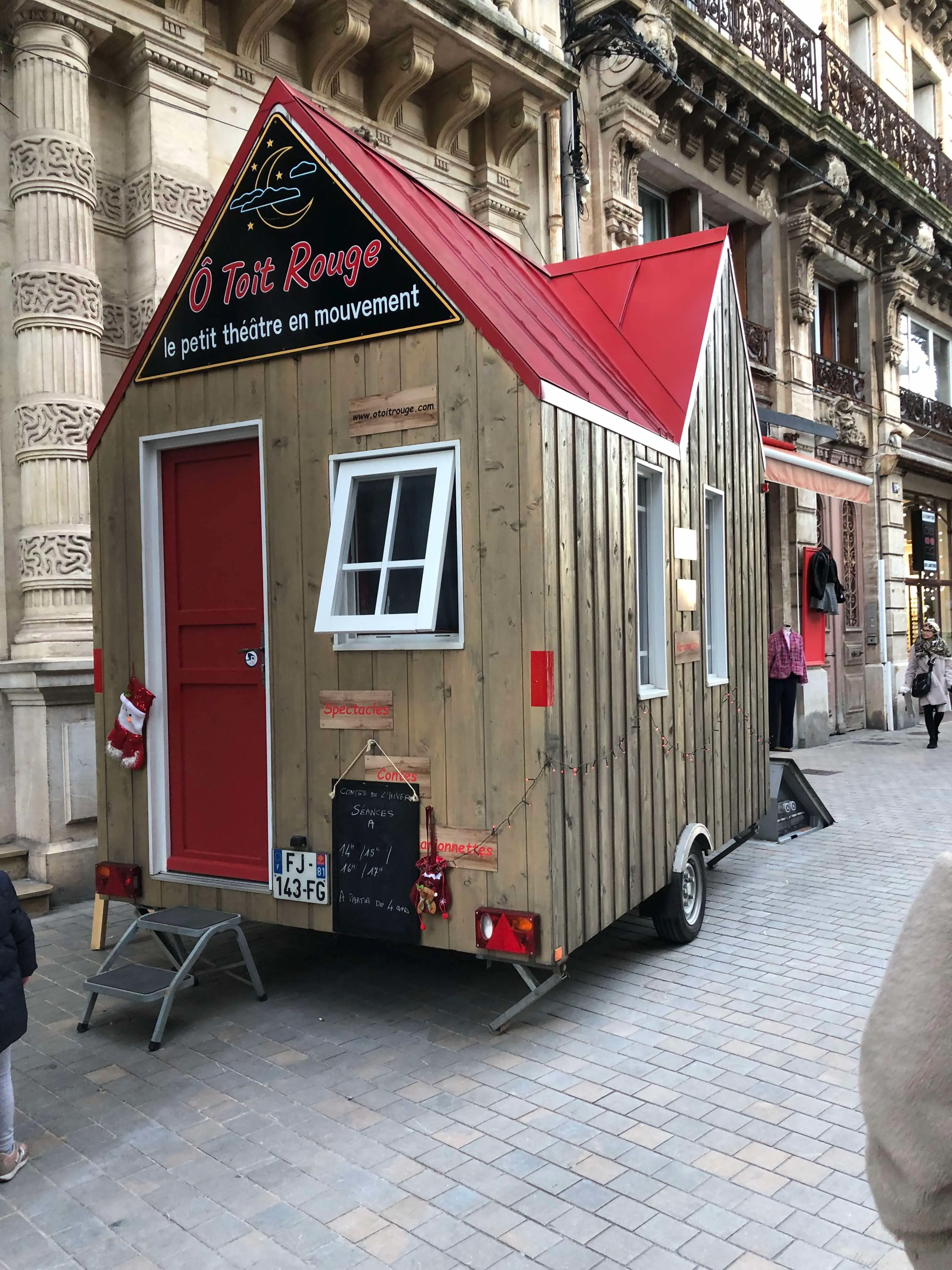 Ô Toit Rouge au marché de Noël de Sète