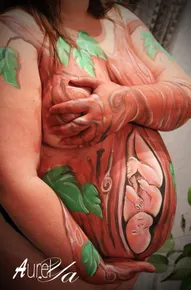 Aurelya Photography belly painting et maquillage enfant