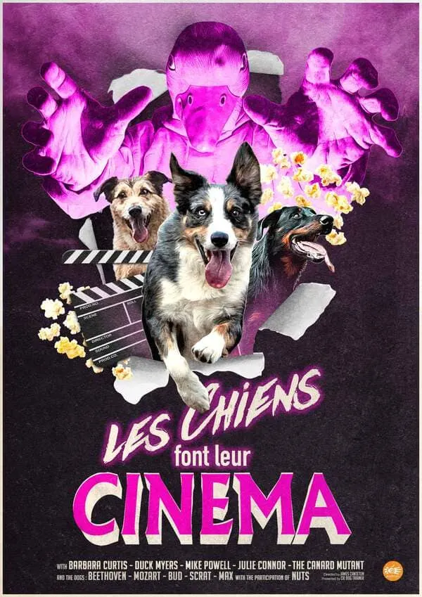 Affiche du spectacle LES CHIENS FONT LEUR CINÉMA - DOG TRAINER