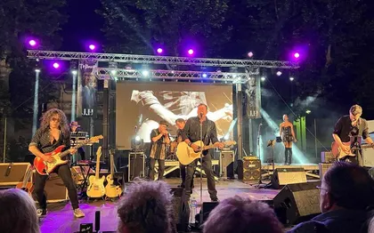 Photo de Jean-Philippe Bourcier, Johnny Hallyday ,Pyrénées orientales 