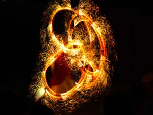 Spectacle LED et Feu 