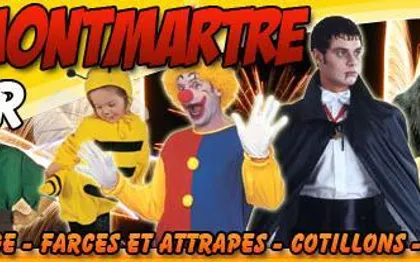 Photo de LOCATION DE DEGUISEMENT - FARCES ET ATTRAPES -  Au Clown montmartre - PARIS