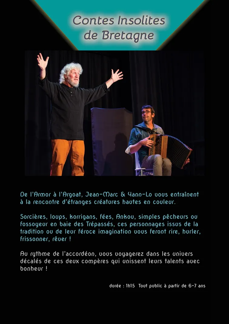 "Contes Insolites de Bretagne" 
à partir de 6 ans