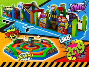 Des lieux festifs et gourmands aux animations variées
Nos parcs éphémères sont avant tout un lieu de vie unique et festif rassemblant jeux gonflables, animations sonores et visuelles, stands gourmandises sur un même lieu à un prix raisonnable pour les familles. Points d'eau, granita siciliennes, machines à Pop Corn et Barbe à Papa côtoient jeux sportifs et forains, des animateurs professionnels accueillent vos enfants autour d'ateliers Sculpture de Ballons, Jeux du Cirque, Poneys et une belle ambiance sonore sera au rendez-vous pour accueillir les participants, petits et grands.