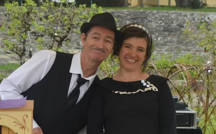 Photo de "Clarkie & Gaibeule" Duo Rétro-Rigolo (Chansons) Normandie.