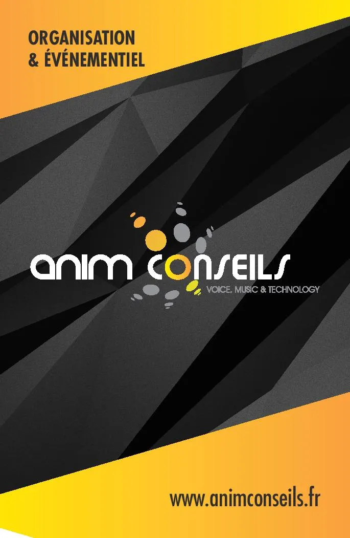 ANIM CONSEILS - Evénementiel & Organisation à Belleville en Beaujolais
