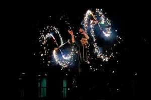 Dragon staff pyro