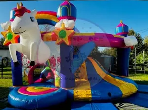 Château gonflable Licorne