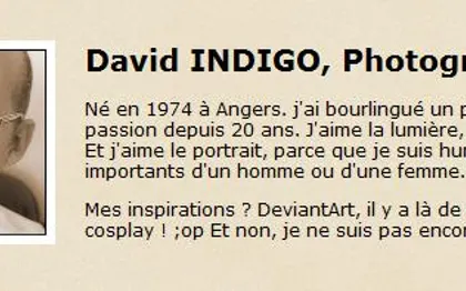 Photo de David INDIGO Photographe à ANGERS 49