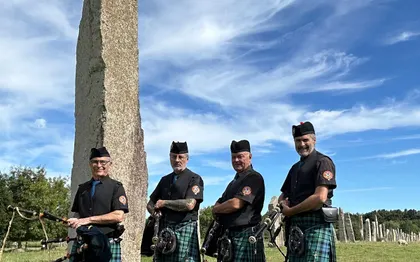 Photo de STOAT PIPE BAND SOCIETY / NANTES