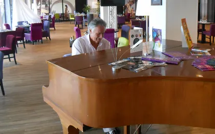 Photo de Pianiste Michel Sicre d'Agde / GRASSE