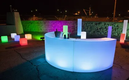 Photo de Mobilier led - son et lumière ART COLOR - BELGIQUE