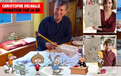 Photo de Dessinateur - Communication par la BD / Tarbes