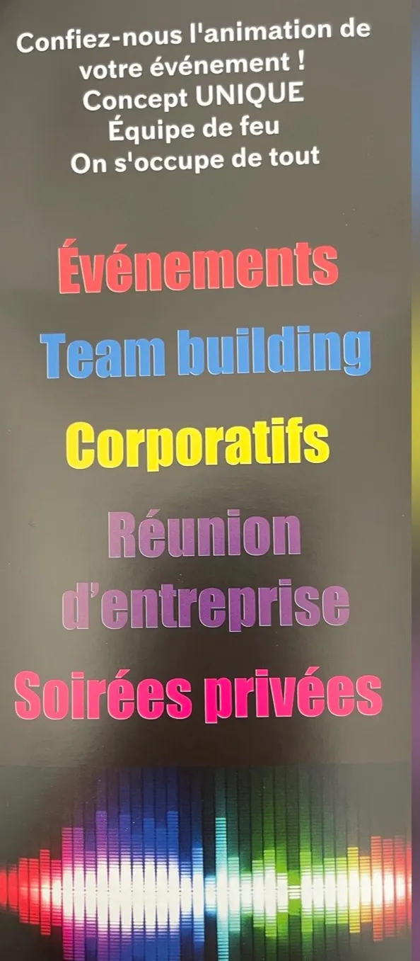 Comités d’entreprise, team building, soirées privées, associations etc