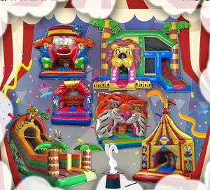 Créateur de Parcs Ephémères
Fort de son expérience dans la conception, le développement et la fabrication de structures gonflables, Rigol'parc66 vous accompagne dans l'aménagement de parcs éphémères conviviaux réunissant plusieurs générations dans un même lieu autour d'animations festives et gourmandes. Mêlant stands culinaires, jeux gonflables, spectacles visuels et sonores, nos parcs éphémères seront le lieu de rendez-vous indoor/outdoor de toutes les familles souhaitant s'amuser à prix raisonnable.