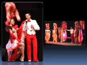 Spectacle Cabaret - Danseuses - Paris - Cancan - Revue Itinérante