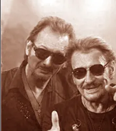Phil Lyn chanteur sosie de Johnny Hallyday doublure de Johnny / PAU