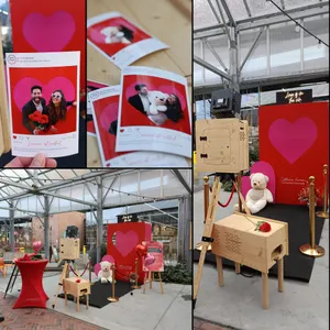 Photocall saint-valentin