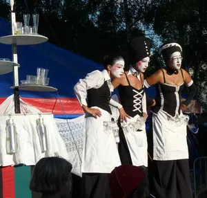 les serveurs à St Giron 