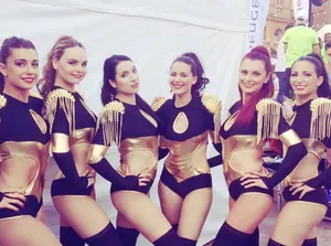 Lolipop danseuses show professionnel animation événement compétition course à pieds mairie comite des fêtes  