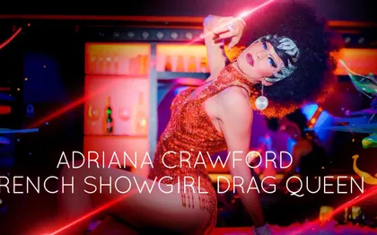 Photo de Adriana Crawford, Dragqueen Showgirl, St Tropez Monaco Cannes