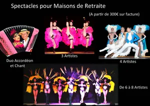 Ehpad - Maison de retraite -                                                               Matinée Chants, Danses, Animation, Accordéon...