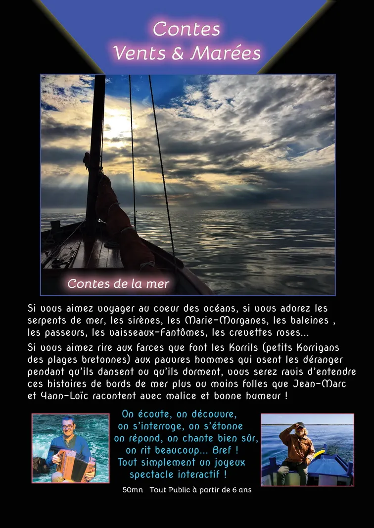 "Contes Vents & Marées" à partir de 6-7 ans