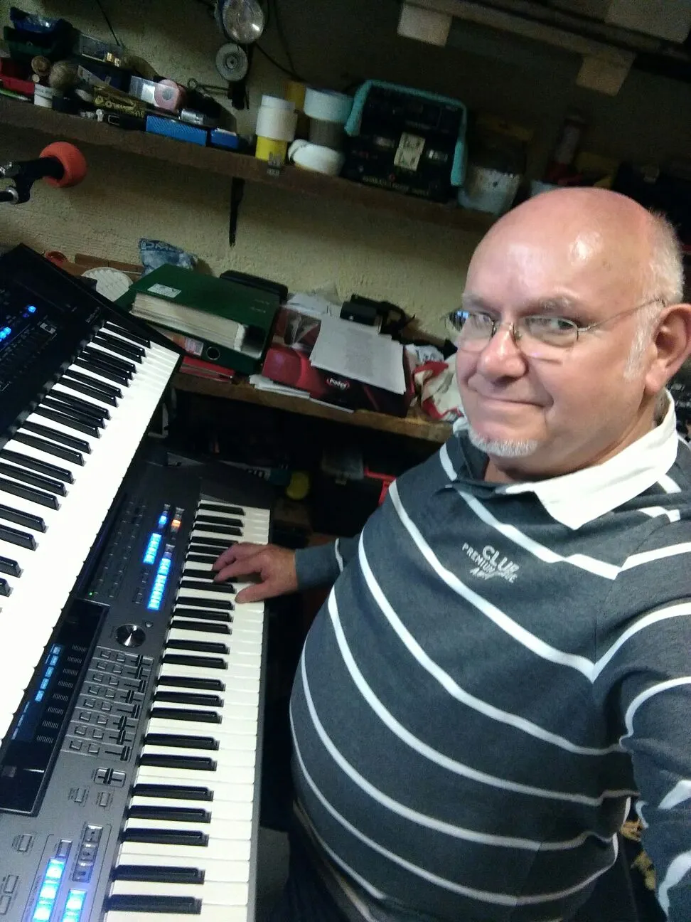 Bébert de Blaye, clavier chanteur de Gironde