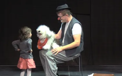 Photo de Philippe Noël ventriloque Metz, Nancy, Strasbourg