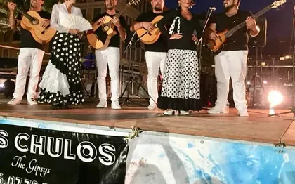 Photo de Los chulos, groupe Gipsy Monaco Menton / SUD
