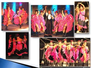 Spectacle Cabaret - Danseuses - Paris - Cancan - Revue Itinérante