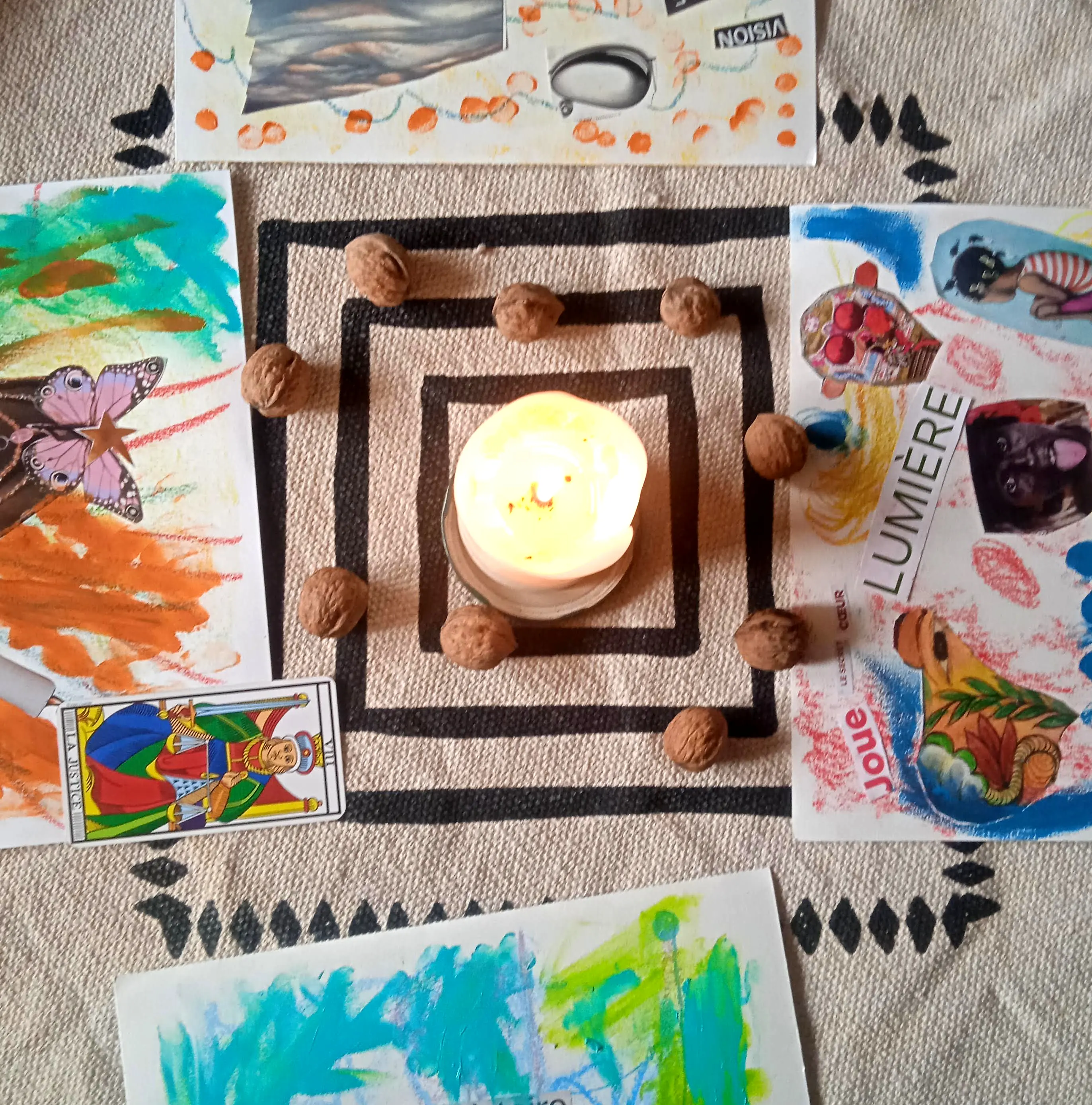 Ateliers d'expression et de créativité.Solène Junique