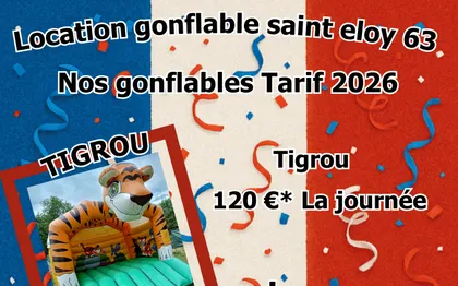 Photo de Gonflable saint eloy 63 