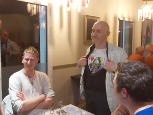 Du close up et du mentalisme au restaurant la table de fumichon à st lô, pour l'asptt de la manche.