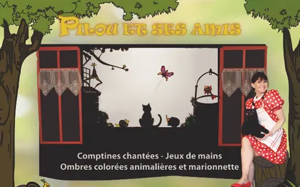 Photo de CATHERINE BELLINI - THEATRE D'OMBRES COLOREES - MARIONNETTES - NANTES 