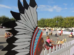 Le Pt'i ranch et ses sulkies à pédales
