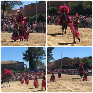 Lolipop danseuses spectacle équestre arènes show moulin rouge performance