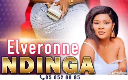 Photo de Elveronne NDINGA, artiste-musicienne / Brazzaville 