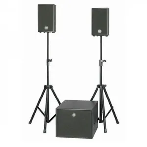 Pack-Sono-100 Jusqu'à 100 personnes en intérieur. Avec 2 enceintes stéréo et 1 caisson de basse. Parfait pour tous les styles de musiques.