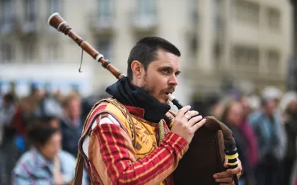 Photo de Musicien pluri-instrumentiste Médiéval /Renaissance /Spectacle de rue